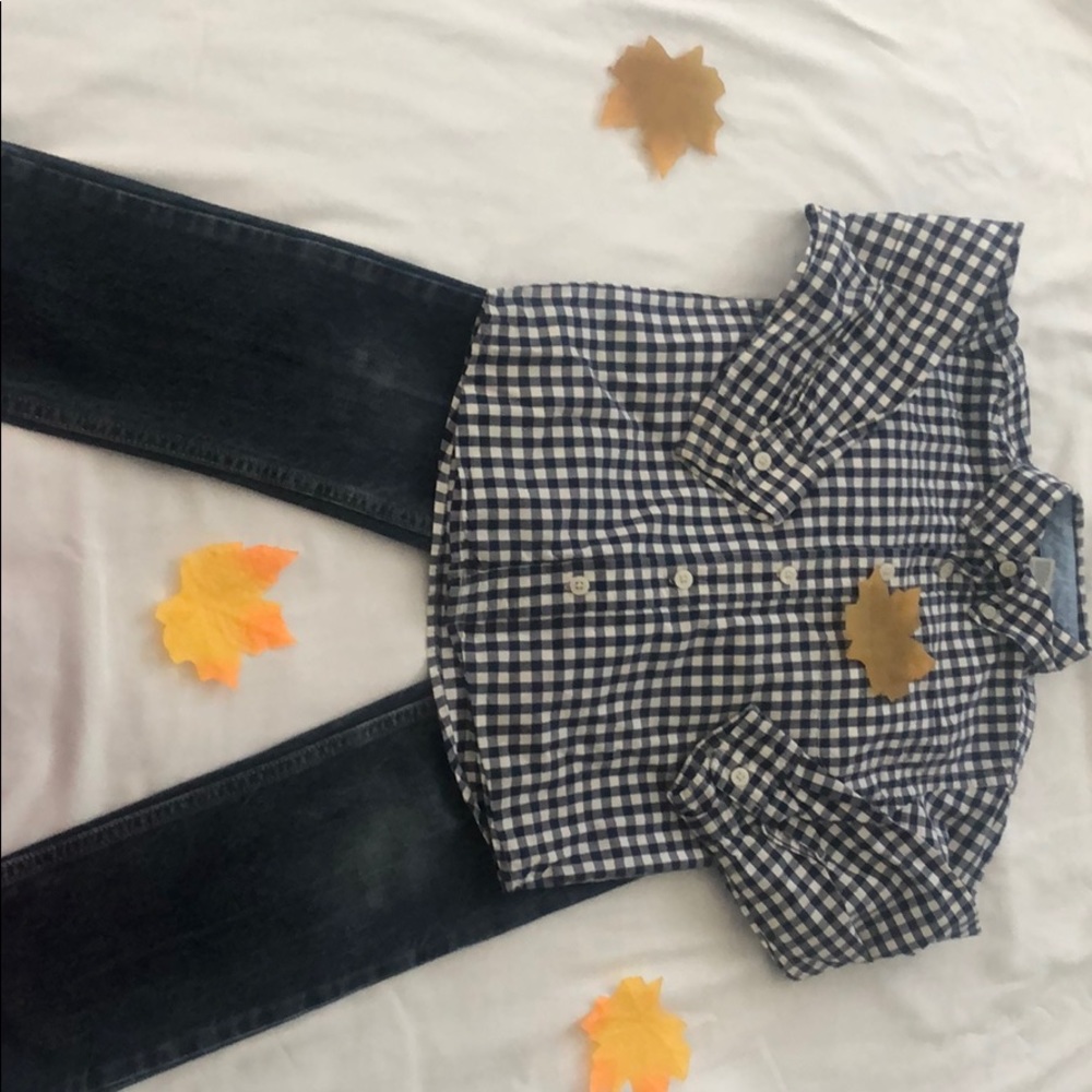 shirt and jeans
